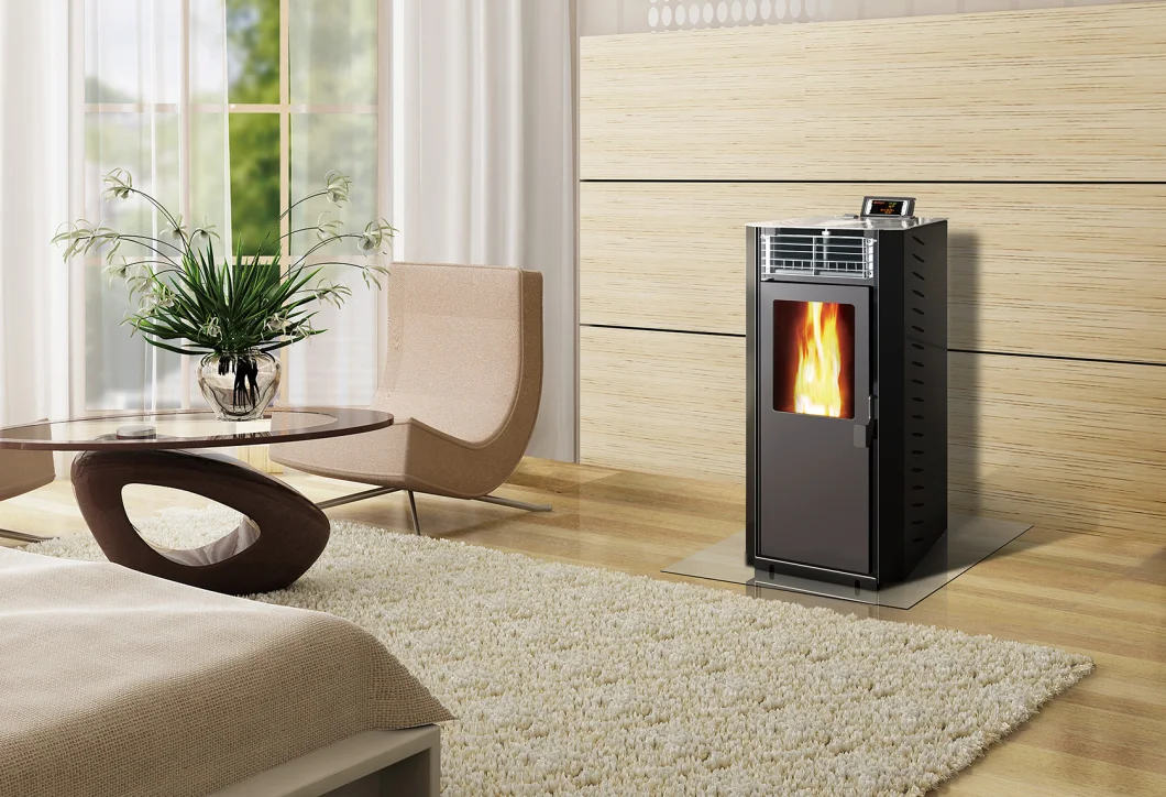 Eco-Friendly Indoor Pellet Stove Room Heater Modern
