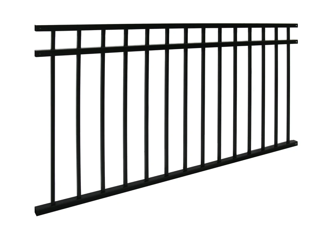2.4 &times; 1.8 Meters Australian Security Fence Aluminum Pool Fencing Ornamental Fence Privacy Garden Fence Slat Screen Fence Panel China Manufacturer