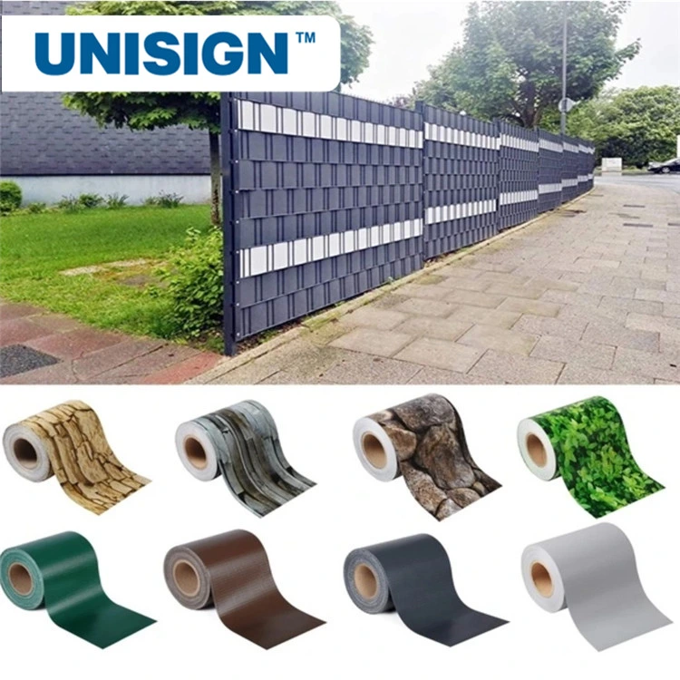 Hot Sale 100%UV Resistance PVC Tarpaulin/ Plastic Strip Screen Garden Fence