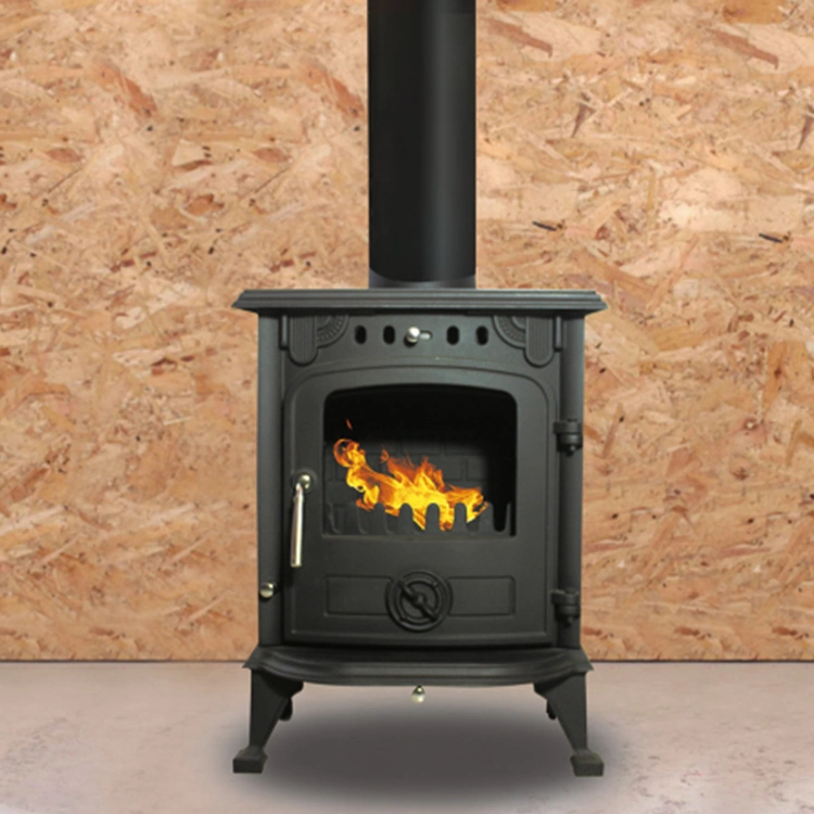 Esschert Design CSX4 Wood Firewood Cast Iron Wood Burner Burning Stove Fire Place Fireplace