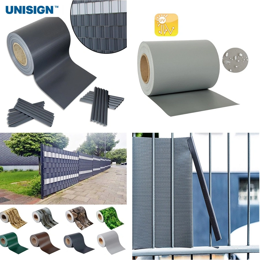 Hot Sale 100%UV Resistance PVC Tarpaulin/ Plastic Strip Screen Garden Fence