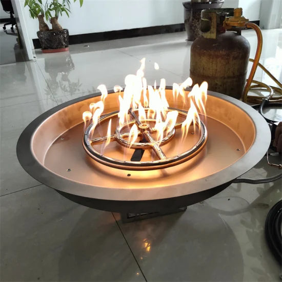 Brazier Burner for Outdoor Fire Pit
