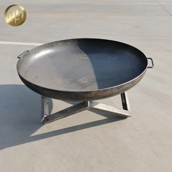 Steel Round Metal Custom Thickness Modern Simple Heater Fire Pit