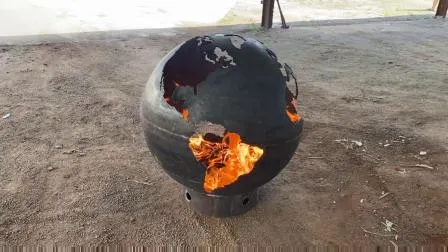 BBQ Camping Rocket Stove with Handle, Wood Burning Stove