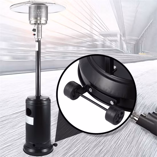 Propane Patio Indoor Gas Heater blue Flame