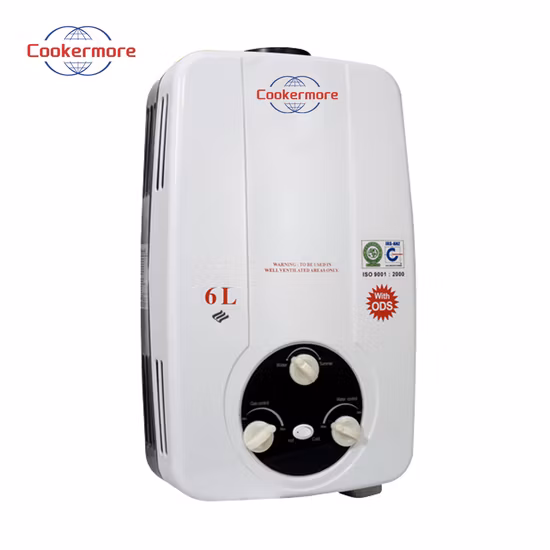 6L RV Outdoor Portable Tankless Instant Propane Shower Campervan Hot Bath Camping Gas Water Heater